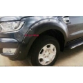 คิ้วล้อ หมุด ใหญ่ โปร่งล้อ เย็บหลอก สีดำด้าน ฟอร์ด เรนเจอร์ All New Ford Ranger 2015  4 ประตู